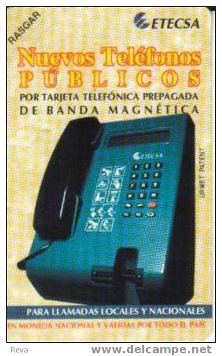 CUBA  7  PESOS  PUBLIC  PAY PHONE  1ST ISSUE  URMET  MINT - Cuba