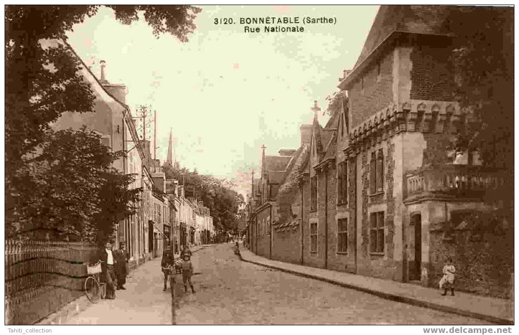 BONNETABLE - Rue Nationale - Bonnetable