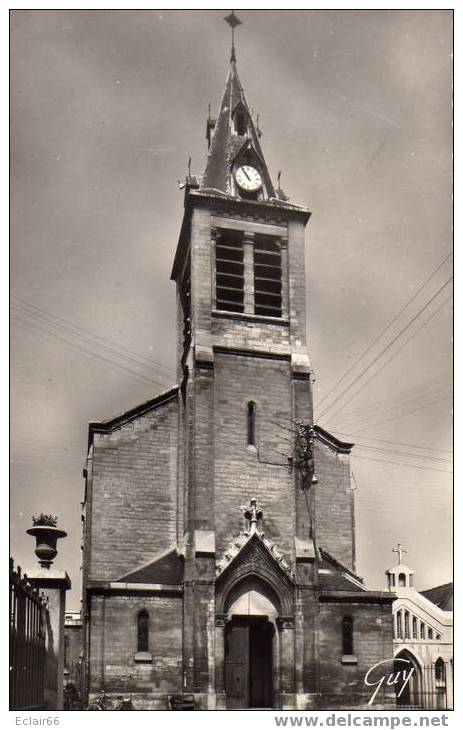 95 ST GRATIEN  L'Eglise    Année   1961 - Saint Gratien