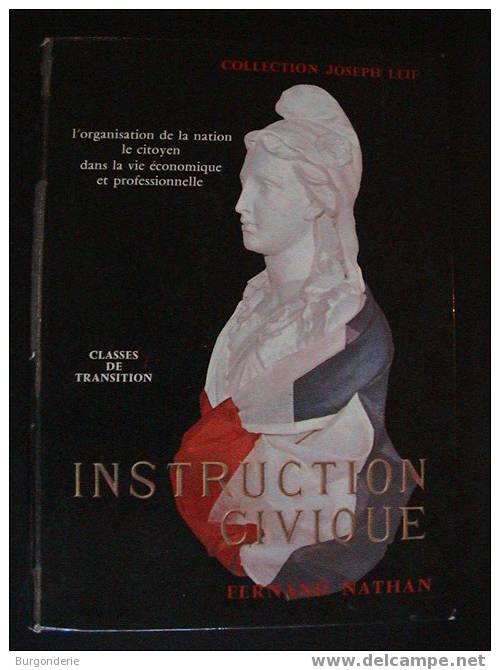 INSTRUCTION CIVIQUE/ J.LEIF/ NATHAN/ 1967 - 12-18 Ans