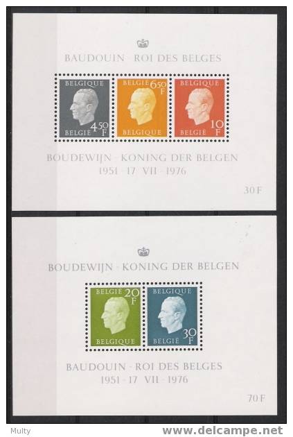 Belgie OCB Blokken 50 & 51 (**) - 1961-2001