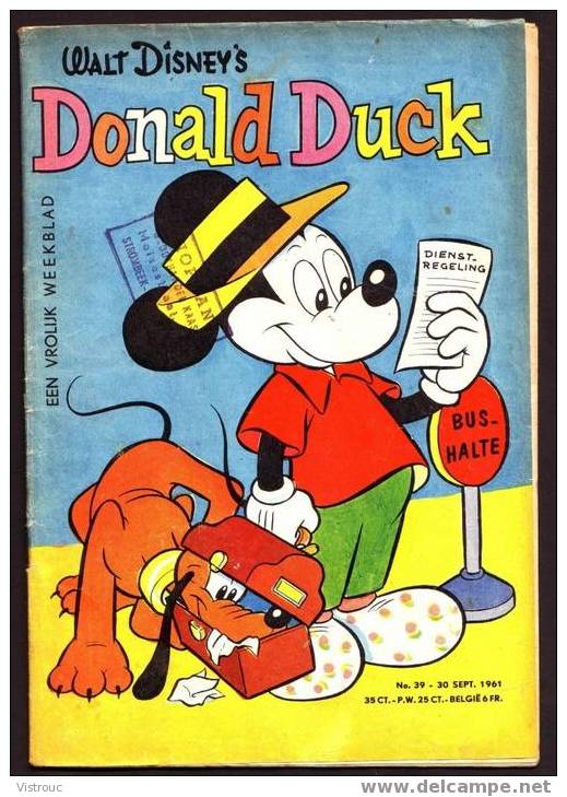 DONALD DUCK - N° 39- 30 Sept. 1961 - Weekblad - Donald Duck