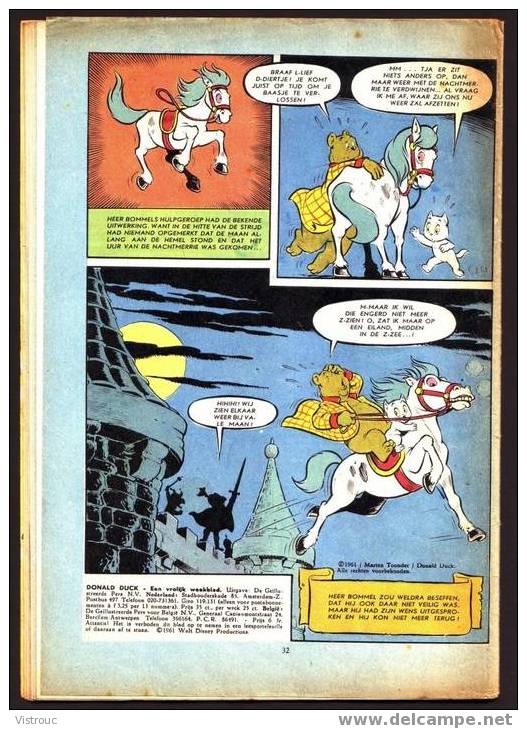 DONALD DUCK - N° 40- 7 Okt. 1961 - Weekblad - Donald Duck