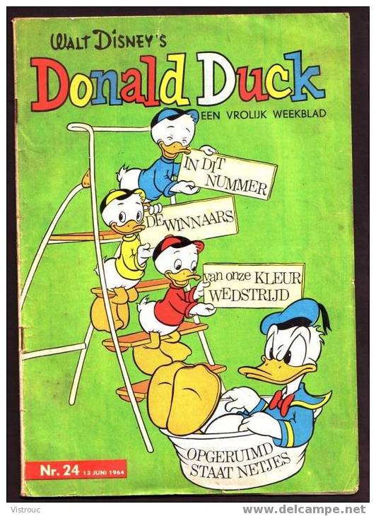 DONALD DUCK - N° 24 - 13 Juni 1964 - Weekblad - Donald Duck