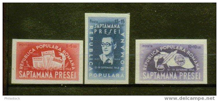 ROUMANIE  Nº 1059 A 1062 **  Sauf 1060 - Unused Stamps