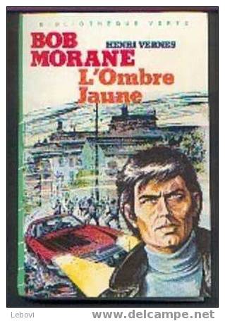 "Bob Morane - L'ombre Jaune" Bibl. Verte (1983) - Bibliothèque Verte