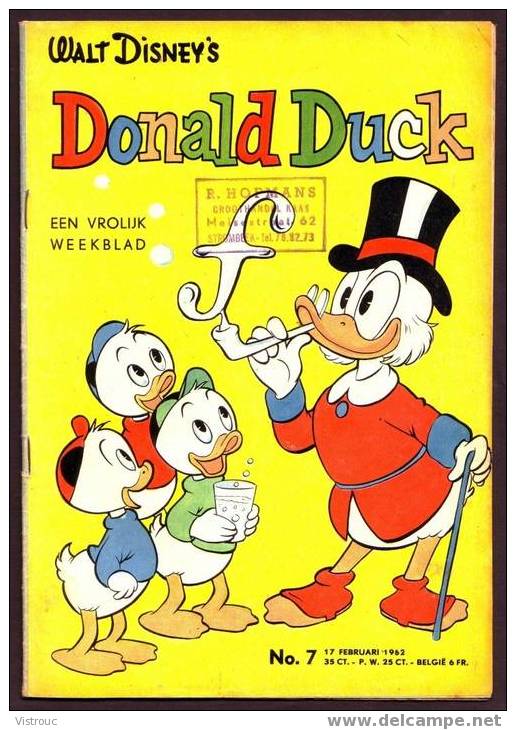 DONALD DUCK - N° 7 - 17 FEBRUARI 1962 - Weekblad - Donald Duck