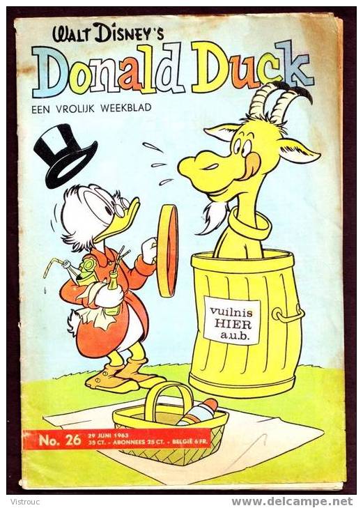 DONALD DUCK - N° 26 - 29 JUNI 1963 - Weekblad - Donald Duck