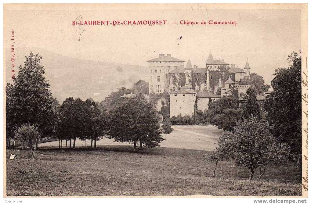 69 ST LAURENT DE CHAMOUSSET Chateau, Ed HB, 1905 - Saint-Laurent-de-Chamousset