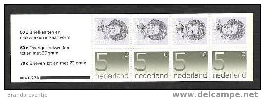 Nederland - NVPH PB27a (mint) - Carnets Et Roulettes