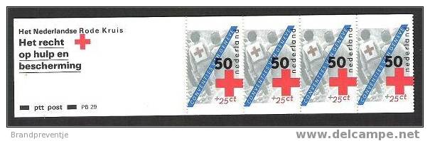 Nederland - NVPH PB29  Red Cross (mint) - Carnets Et Roulettes