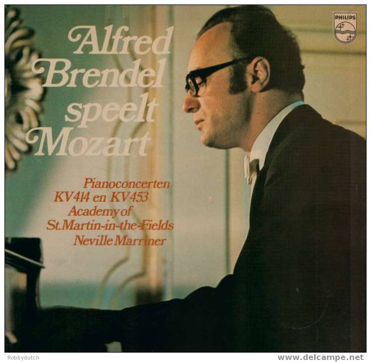 * LP * ALFRED BRENDEL SPEELT MOZART - ACADEMY OF ST.MARTIN-IN-THE-FIELDS / MARRINER - Classica
