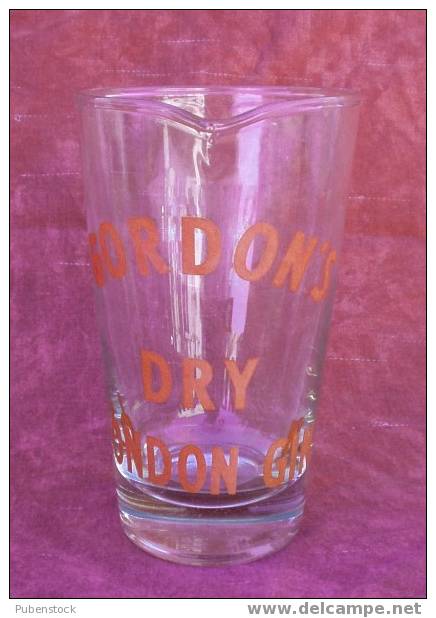 Carafe "GORDON'S DRY LONDON" Gin. - Karaf