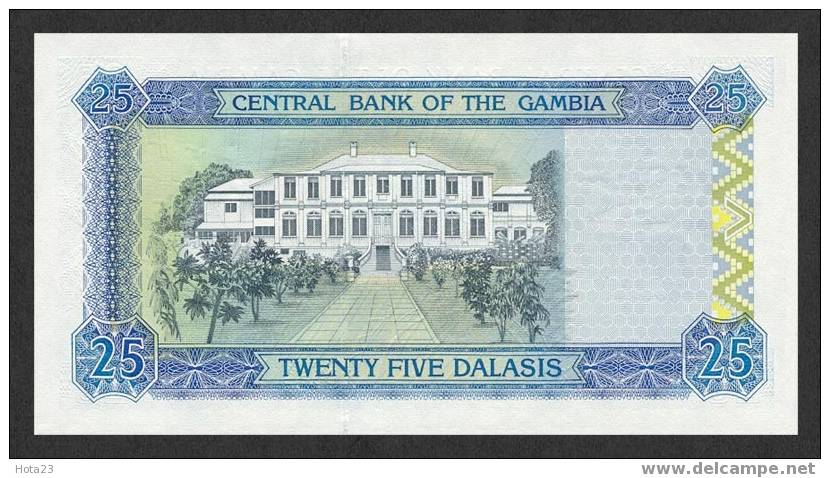 Gambia - 25 Dalasis NON DATE- UNC - Gambia