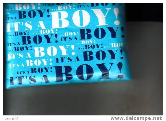 Carte "oreiller" - C´est Un Garcon / Pillow Postcard - It´s A Boy - Naissance