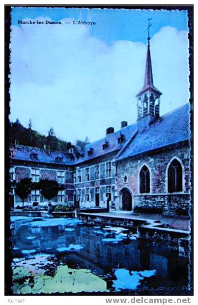 CP De MARCHE LES DAMES " L'abbaye " NAMUR . - Namen