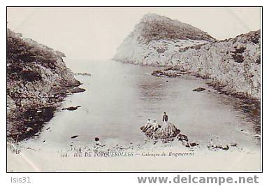 Dép 83 - Réf : 19 - Porquerolles - Calanque Du Brégançonnet - Bon état Général - Porquerolles