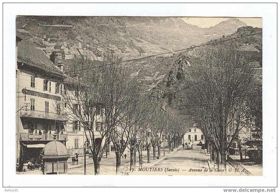 MOUTIERS - Avenue De La Gare - Moutiers