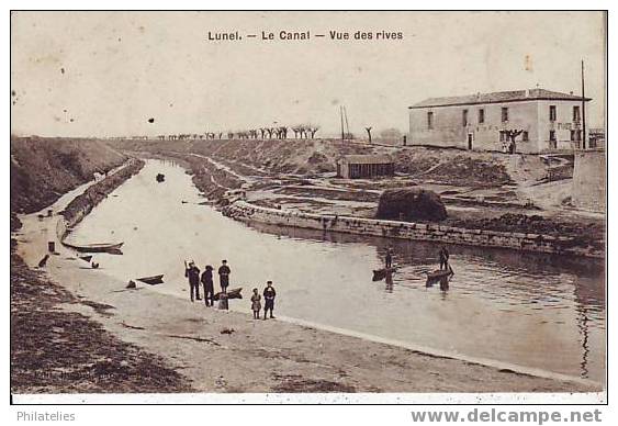 LUNEL   LE CANAL - Lunel