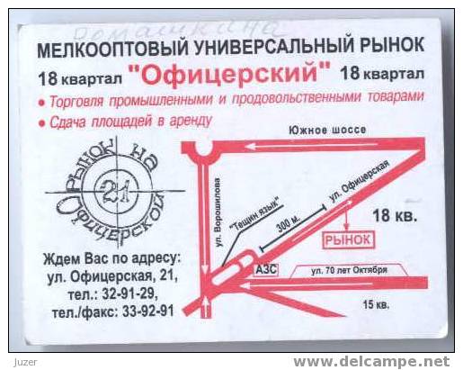 Russia, Togliatti: Month Bus And Trolleybus Ticket 2002/07 - Europa