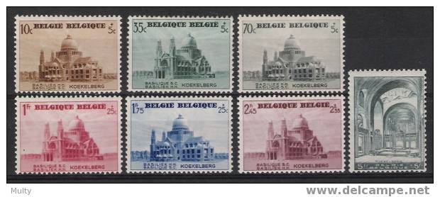 Belgie OCB 471 / 477 (**) - Unused Stamps