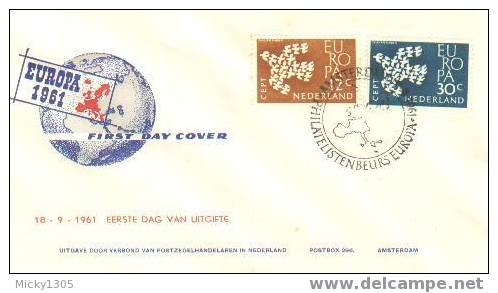Niederlande / Netherland - FDC (Y004) - 1961