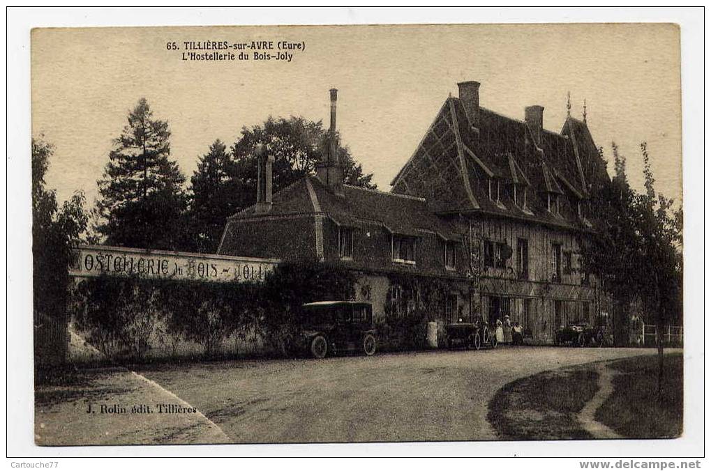 J13 - TILLIERES-sur-AVRE - L'hostellerie Du Bois-Joly (vieux Tacot) - Tillières-sur-Avre