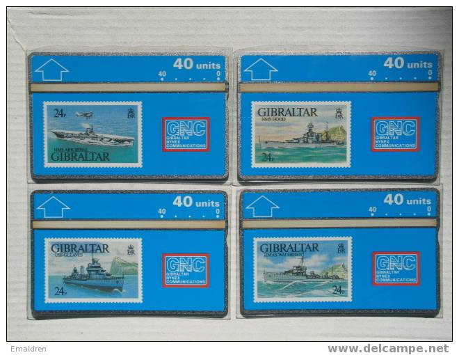 Gibraltar (nieuw - Neuf - Mint) Warships - Boats