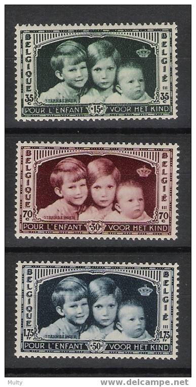 Belgie OCB 404 / 406 (**) - Unused Stamps