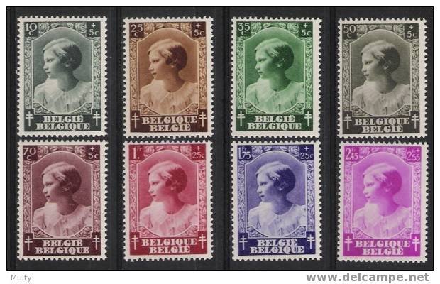Belgie OCB 458 / 465 (**) - Unused Stamps