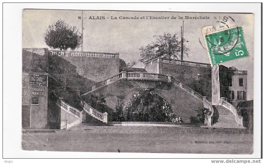 CPA---30----ALAIS---ESCAL IER  De La MARECHALE - Alès