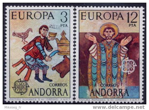 Europa Cept - 1975 - Andorre Espagnol ** - 1975