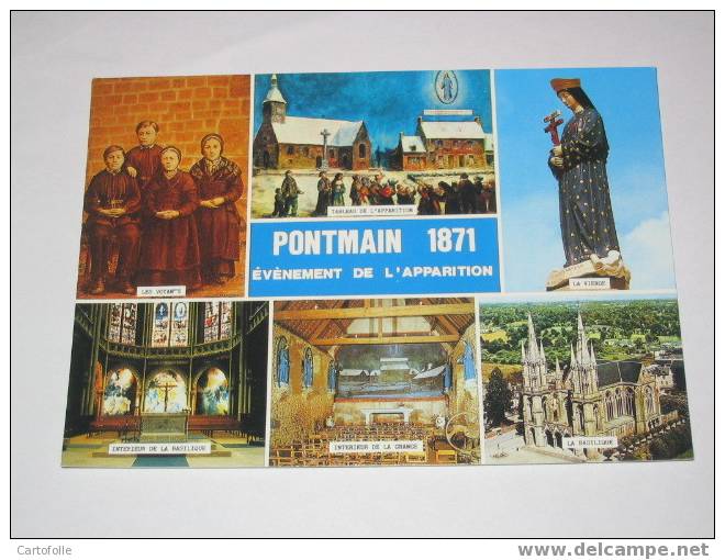 (137) -1- Carte Postale Sur Pontmain - Pontmain