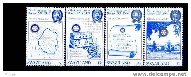 Swaziland  Michel No.335/80 Neufs** - Swaziland (1968-...)