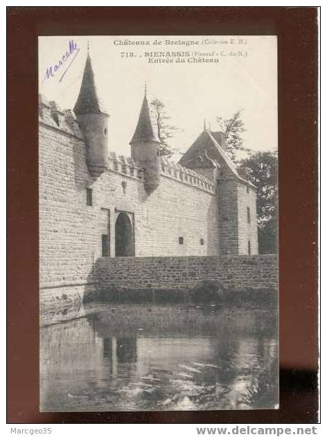 009241 Bienassis Pléneuf Entrée Du Château édit.hamonic N°718 Belle Carte Précurseur - Pléneuf-Val-André