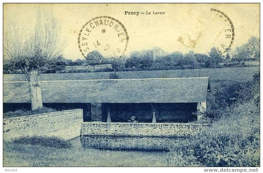 D .  18 .  PRECY .  LE LAVOIR . - Aubigny Sur Nere