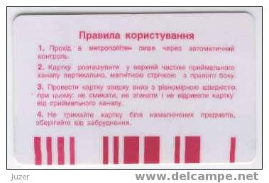 Ukraine, Kiev: Metro & Trolleybus Card For Students 2002/11 - Europe