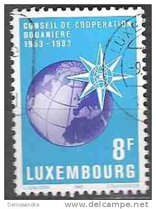 Luxembourg 1983 Michel 1073 O Cote (2008) 0.35 Euro 30 Ans Conseil De Cooperation Douanière Cachet Rond - Used Stamps