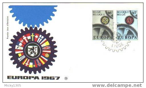 Belgien / Belgium - FDC (Y037) - 1967