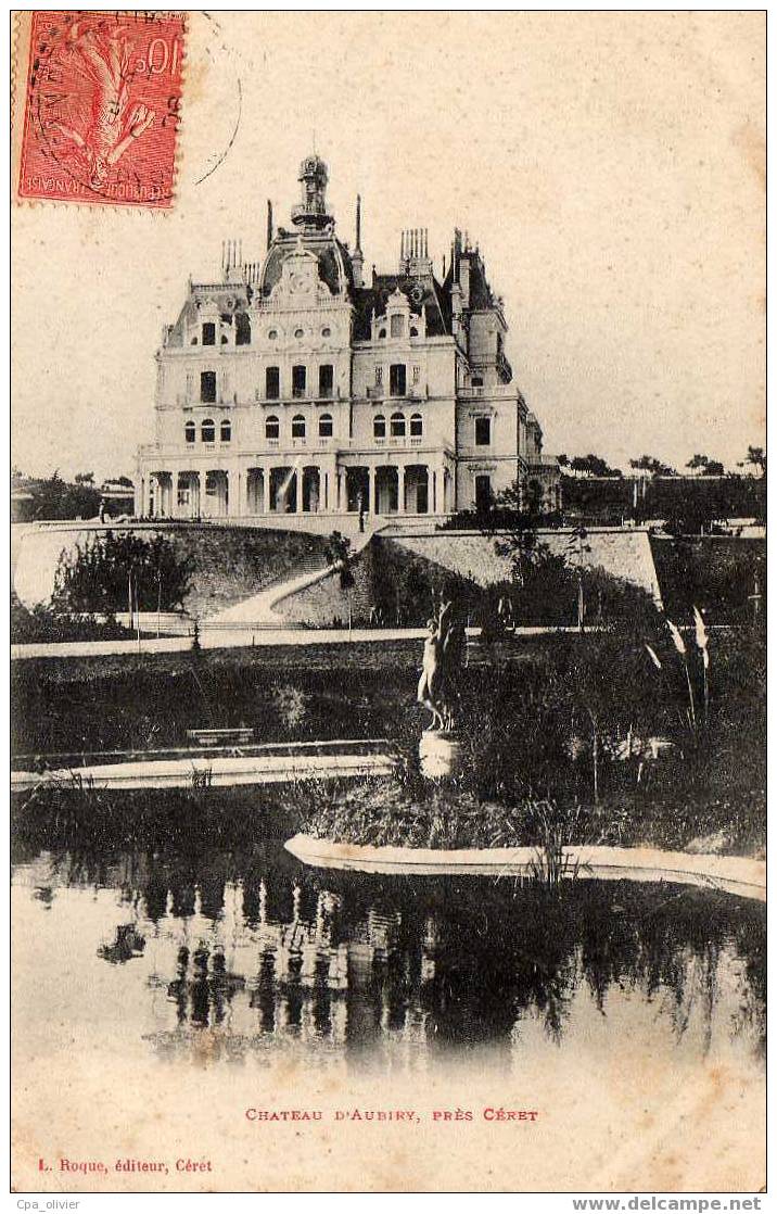 66 CERET (environs) Chateau D'Aubiry, Famille JOB, Ed Roque Labouche, 1906 - Ceret