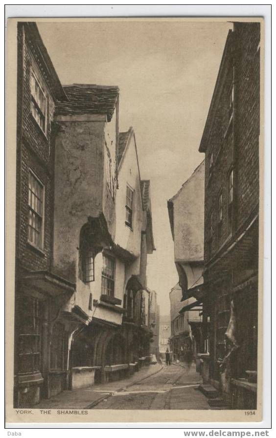 YORK. THE SHAMBLES - York