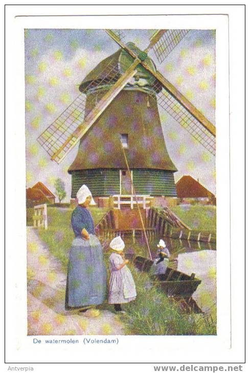 Volendam De Watermolen Ongelopen - Molinos De Agua