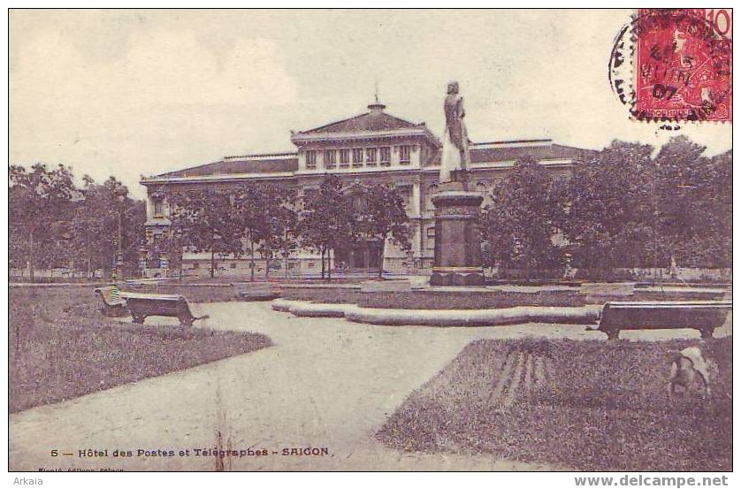 SAIGON = Hôtel Des Postes Et Télégraphes - Viêt-Nam