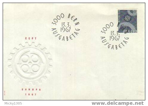 Schweiz / Switzerland - FDC (Y046) - 1967