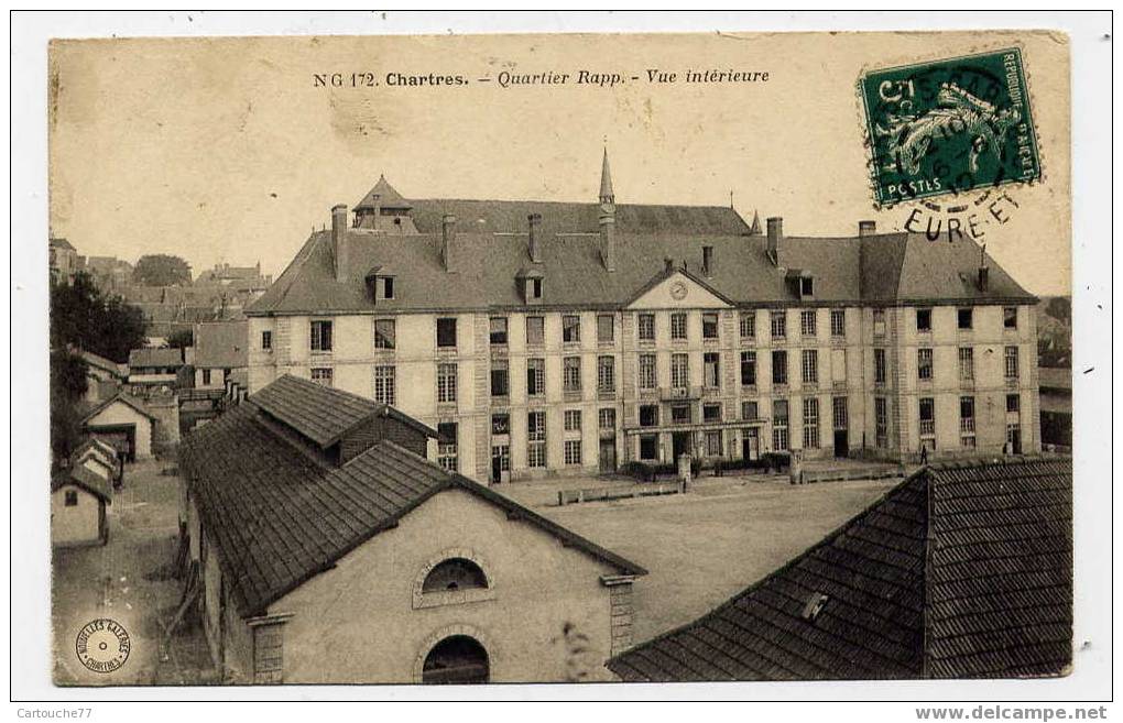 J14 - CHARTRES - Quartier RAPP - Vue Intérieure (1910) - Chartres