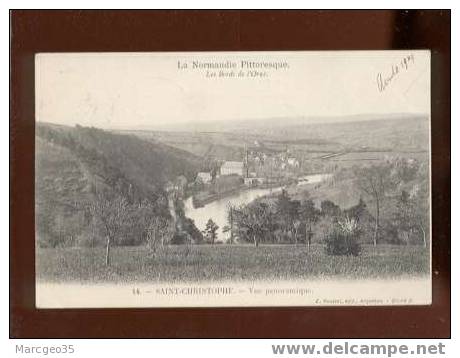 009327 St Christophe Vue Panoramique Les Bords De L´orne édit.roussel N°14 - Pont D'Ouilly
