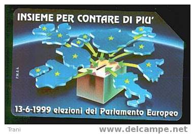 PARLAMENTO EUROPEO - CARTA TELEFONICA - Pubbliche Tematiche