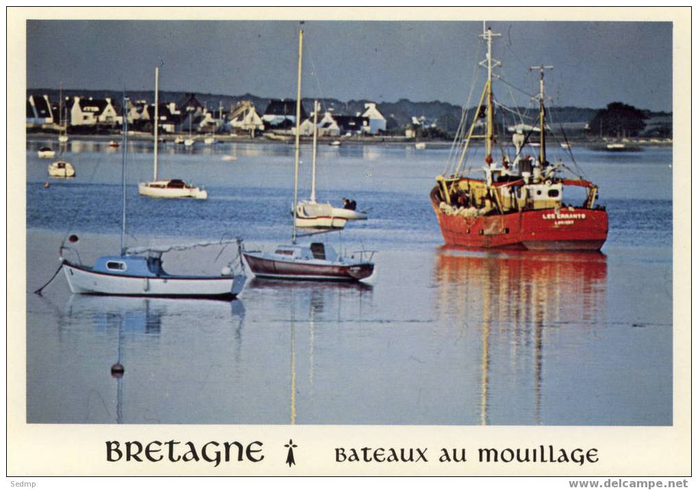 Bretagne. Bâteaux Au Mouillage. Photo Studio Lappartient Port-Louis. ABC éditions D'art - Port Louis