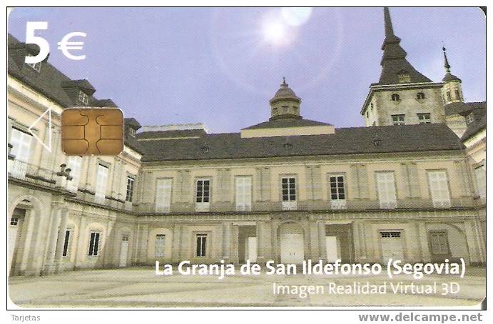 TARJETA LA GRANJA DE SAN ILDEFONSO DE SEGOVIA DE TIRAJE 126000 - Culture