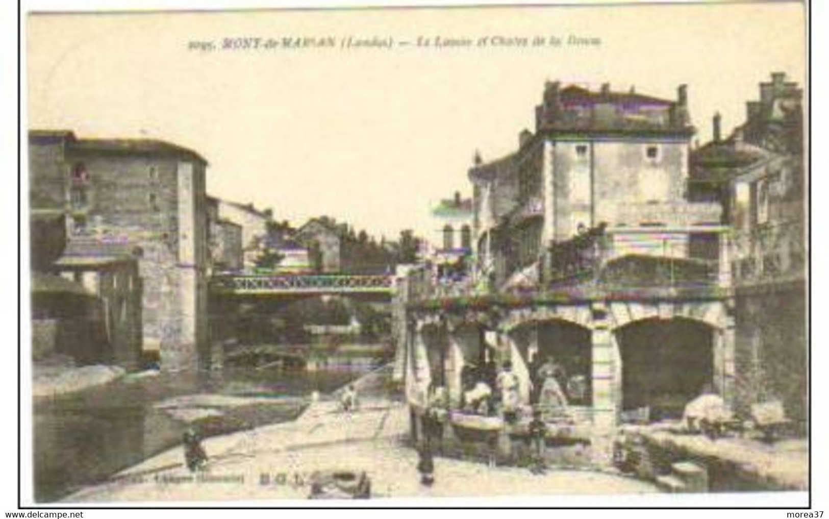 MONT DE MARSAN  Le Lavoir Et Chutes De La Douze - Mont De Marsan